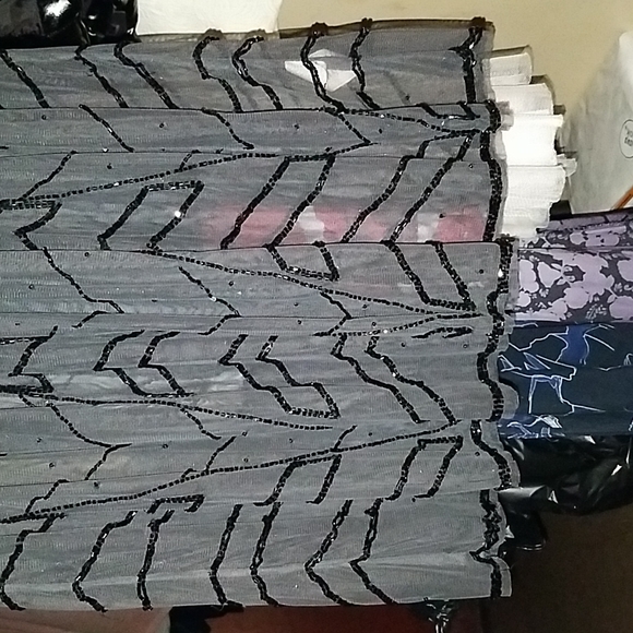 Free People sheer beaded dress Sz Sm - Picture 3 of 9